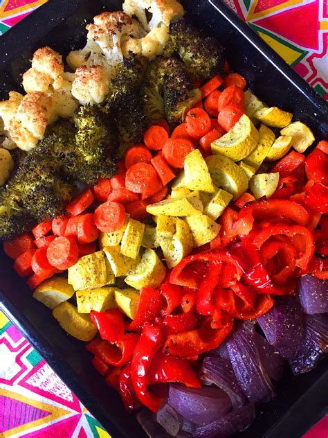 rainbow-vegetables-recipe-easy-healthy-oven image