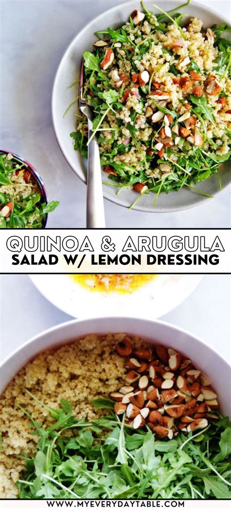 best-quinoa-arugula-salad-with-lemon-vinaigrette-my image