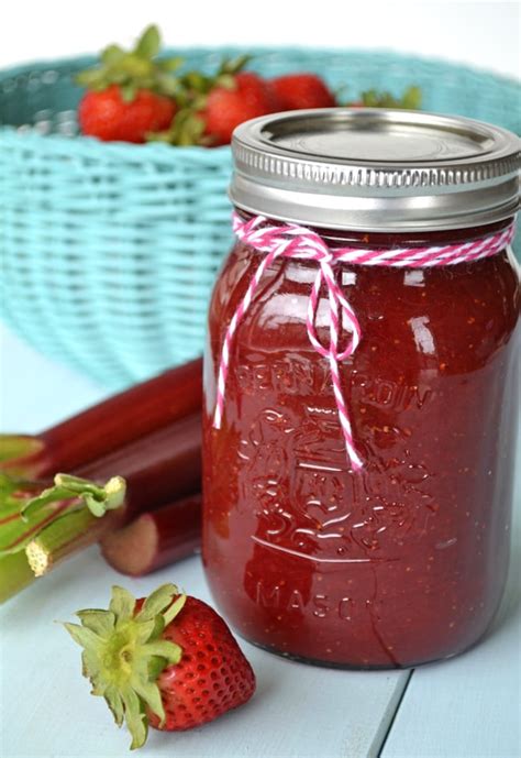 easy-strawberry-rhubarb-jam-a-pretty-life-in-the image