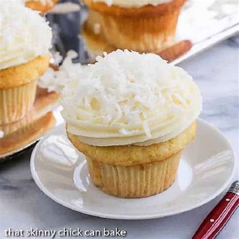 coconut-cupcakes-with-cream-cheese-frosting-moist image