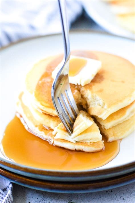 fluffy-buttermilk-pancake-recipe-delicious-restaurant image