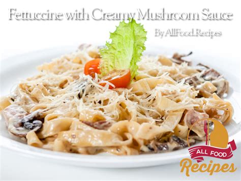 fettuccine-with-creamy-mushroom-sauce-all-food image