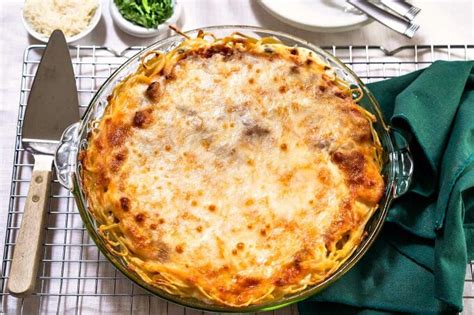 spaghetti-pie-recipe-quick-and-easy-comfort-food image
