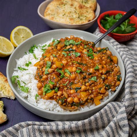 easy-lentil-and-chickpea-curry-skinny-spatula image