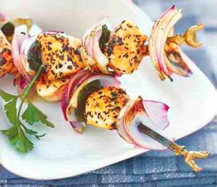 grilled-chicken-red-onion-and-mint-kebabs image