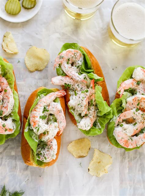 summer-shrimp-salad-on-brioche-rolls-how-sweet-eats image
