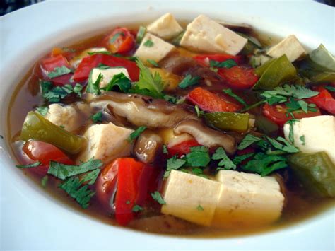 a-vegetarian-thai-lemongrass-soup-recipe-no-meat image