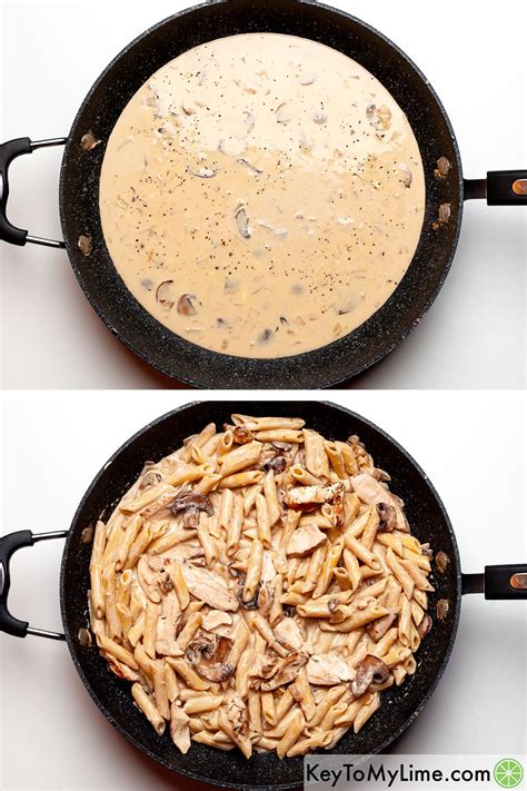 chicken-mushroom-pasta-recipe-key-to-my-lime image