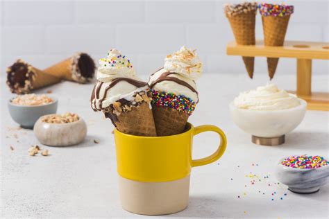 chocolate-sundae-ice-cream-cones-canadian-goodness image