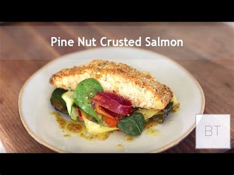 pine-nut-crusted-salmon-youtube image