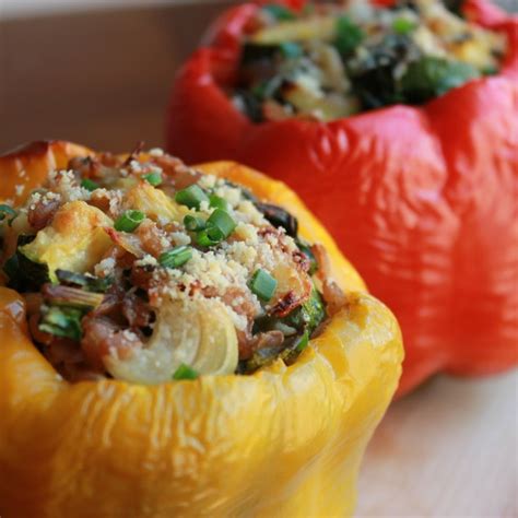 best-farro-stuffed-peppers-recipe-how-to-make image