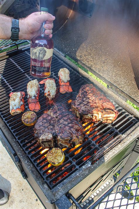 grilled-surf-and-turf-over-the-fire-cooking image