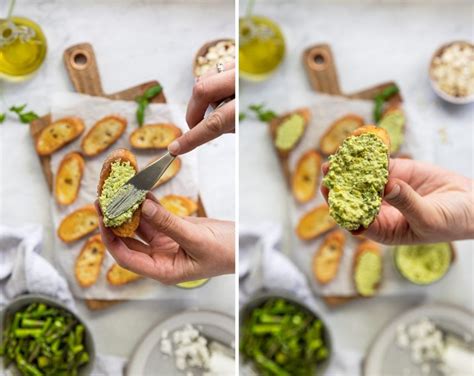 citrus-pesto-crostini-with-goat-cheese-fork-in-the-kitchen image