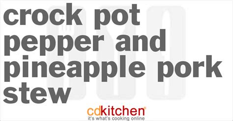 crock-pot-pepper-and-pineapple-pork-stew image