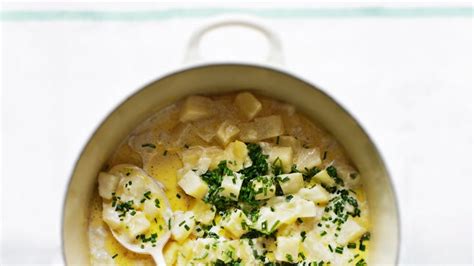 creamy-chive-potatoes-recipe-bon-apptit image