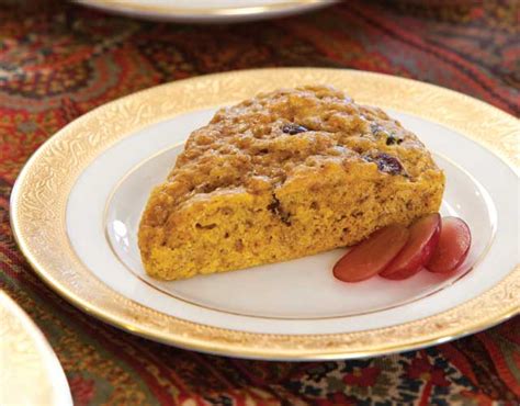 pumpkin-cranberry-scones-teatime-magazine image