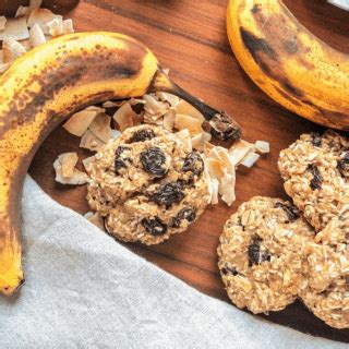 banana-oatmeal-cookies-with-coconut-fannetastic-food image