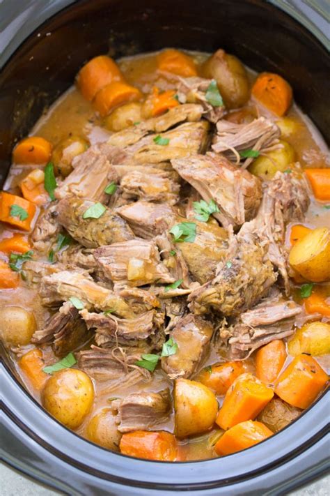 slow-cooker-pot-roast-easy-crock-pot image