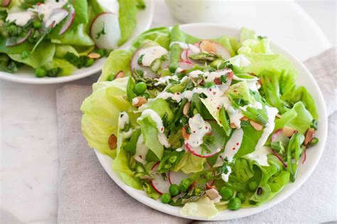 spring-vegetable-salad-with-asparagus-peas-and-radishes image
