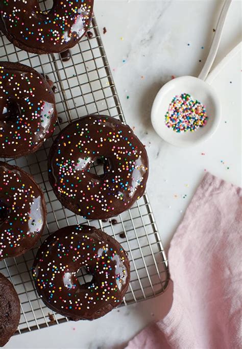 baked-chocolate-cake-doughnuts-a-cozy-kitchen image