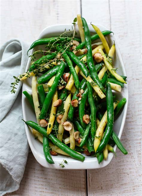 buttered-green-beans-with-hazelnuts-familystyle-food image