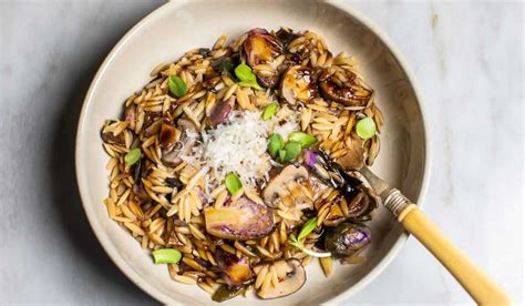 balsamic-orzo-with-mushrooms-tried-and-true image