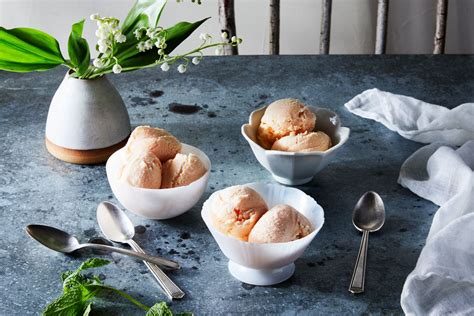 no-churn-peach-ice-cream-recipe-food52com image