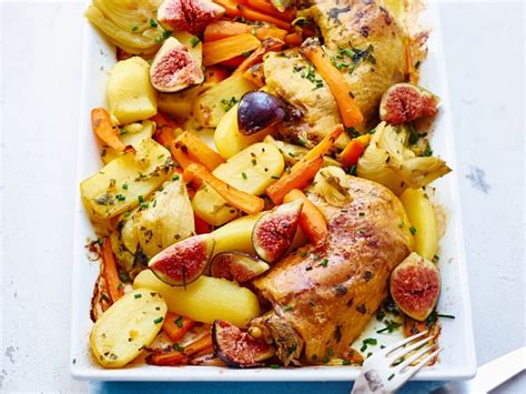 baked-chicken-legs-with-vegetables-recipe-eat image