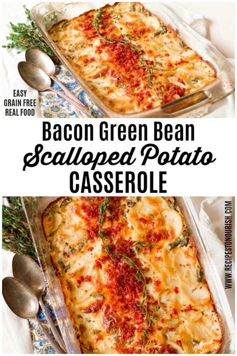 bacon-green-bean-scalloped-potato-casserole image