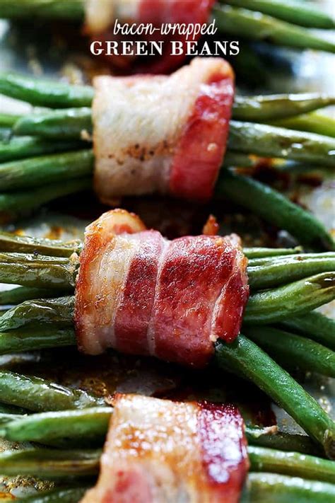 bacon-wrapped-green-beans-recipe-thanksgiving-side image