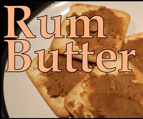 how-to-make-my-mothers-rum-butter-instructables image