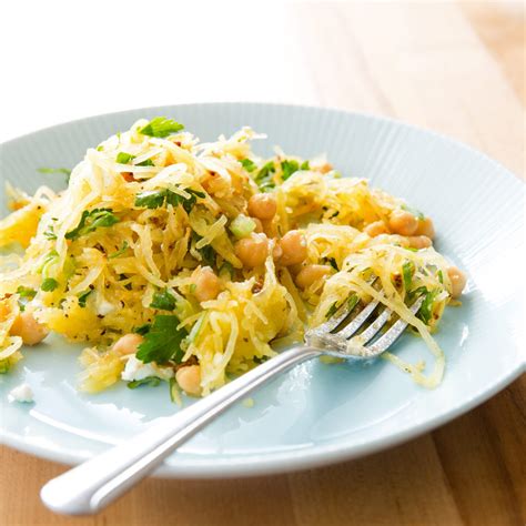 weekend-recipe-spaghetti-squash-salad-with-chickpeas image