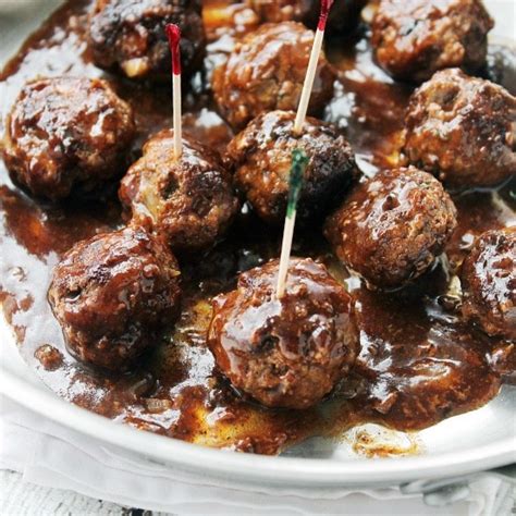 pineapple-barbecue-sauce-glazed-meatballs-diethood image