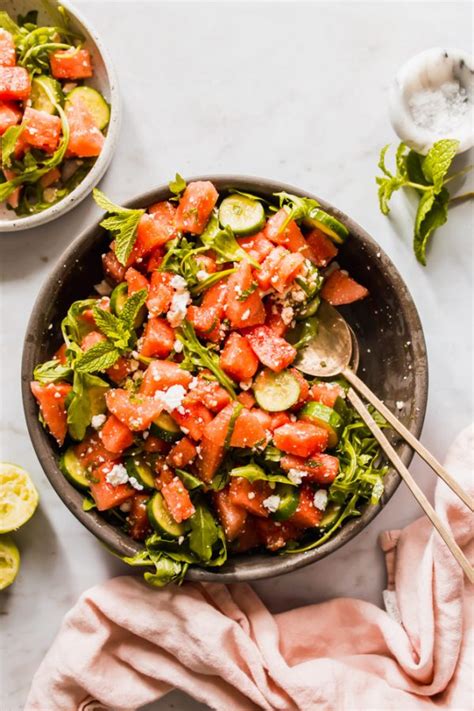 watermelon-salad-recipe-with-honey-lime-dressing image