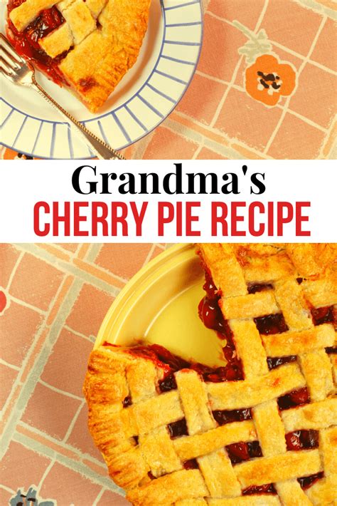 grandmas-cherry-pie-with-flaky-oil-pie-crust image