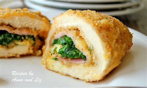 chicken-rollatini-with-ham-cheese-and-spinach-2-sisters image