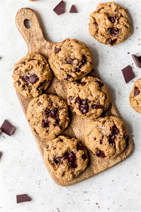 grain-free-peanut-butter-chocolate-chunk-cookies image