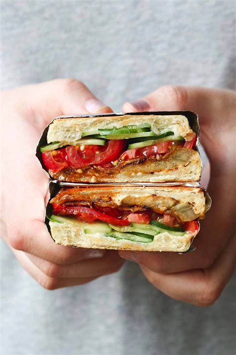vegan-eggplant-sandwich-little-sunny-kitchen image