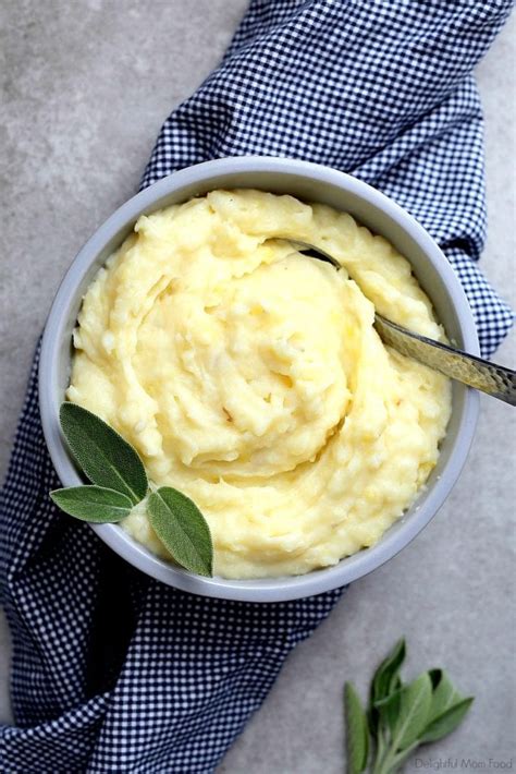 sage-butter-garlic-mashed-potatoes-delightful-mom-food image