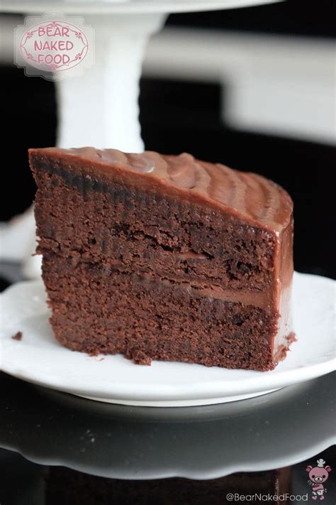chocolate-layer-cake-with-caramel-ganache-bear image