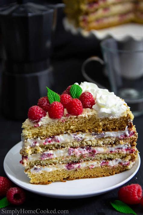 easy-honey-raspberry-cake-simply-home-cooked image