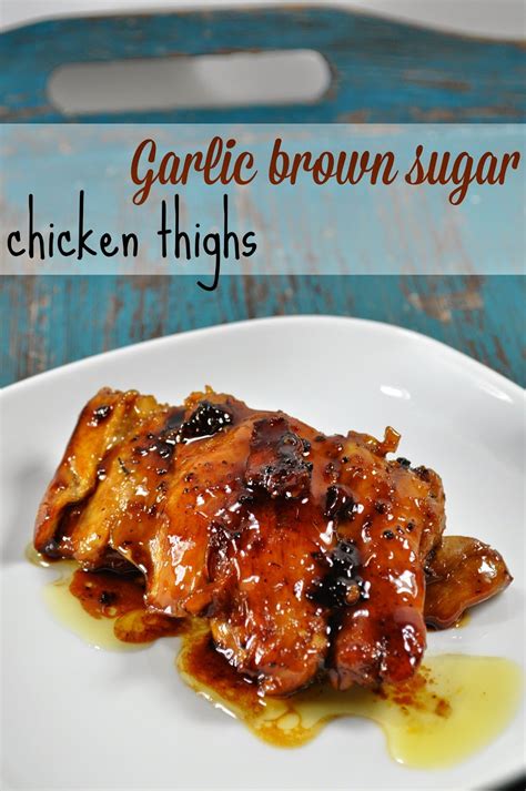 recipe-garlic-brown-sugar-chicken-thighs-the-food-hussy image