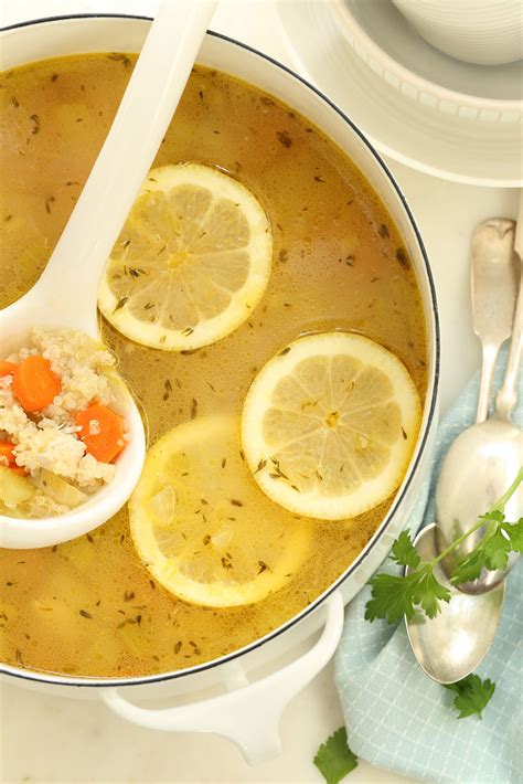 nourishing-lemon-chicken-quinoa-soup-the-harvest image