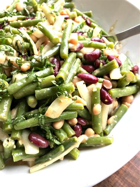 three-bean-salad-with-a-creamy-balsamic-dressing image