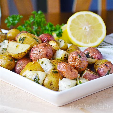 roasted-kohlrabi-and-potatoes-flavor-from-scratch image