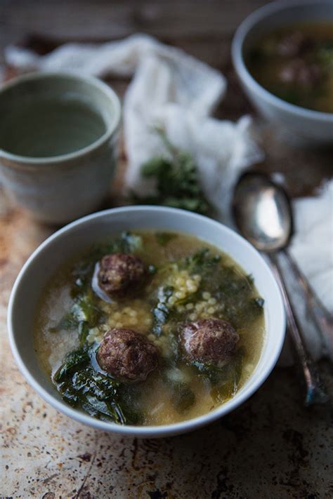 italian-wedding-soup-minestra-maritata-recipe-food image