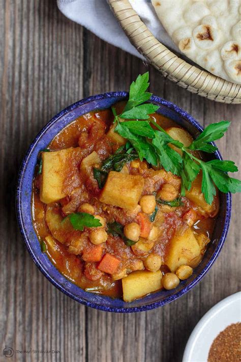 easy-moroccan-vegetable-tagine-recipe-the-mediterranean-dish image