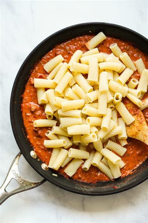 creamy-tomato-pasta-with-italian-sausage-joyous-apron image