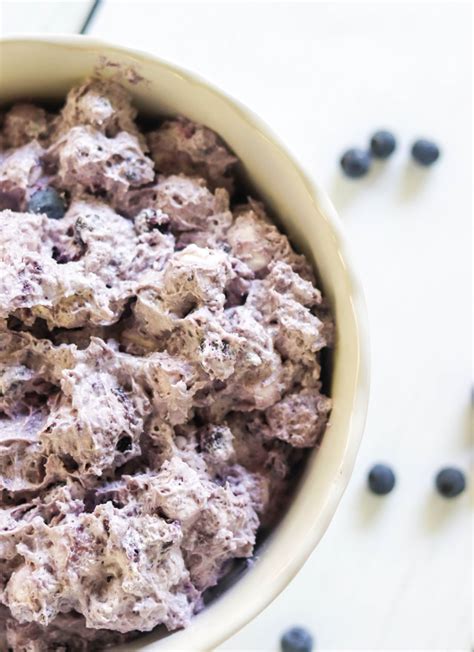 blueberry-fluff-salad-daily-dish image