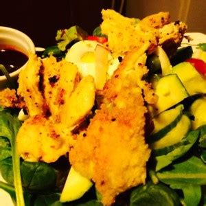 phase-3-crispy-chicken-salad-recipe-hcg-diet image